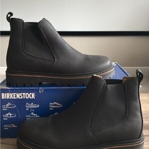 38 Birkenstock Stalon Leather Boots